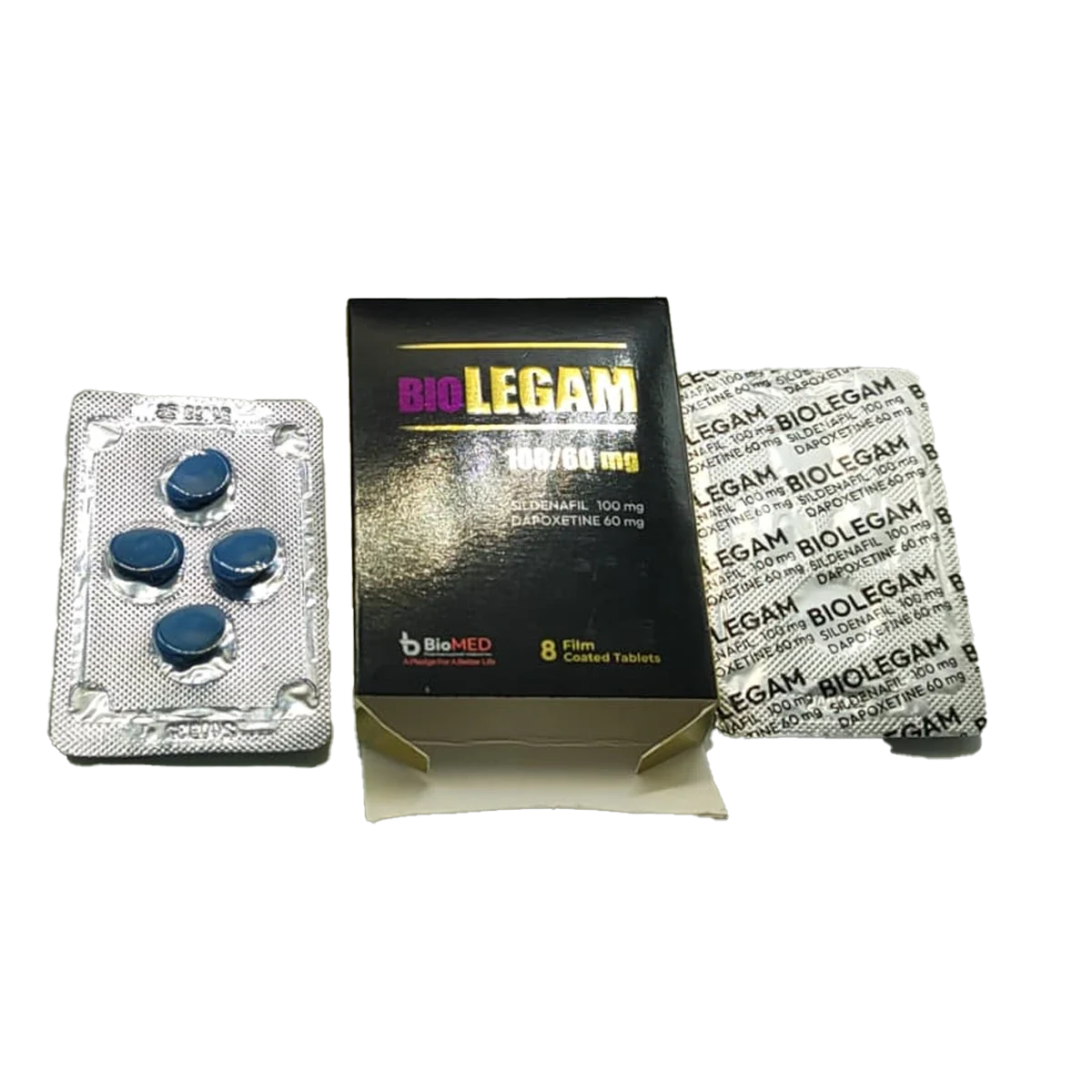 Biolegam 100 60 Mg 8 Tab
