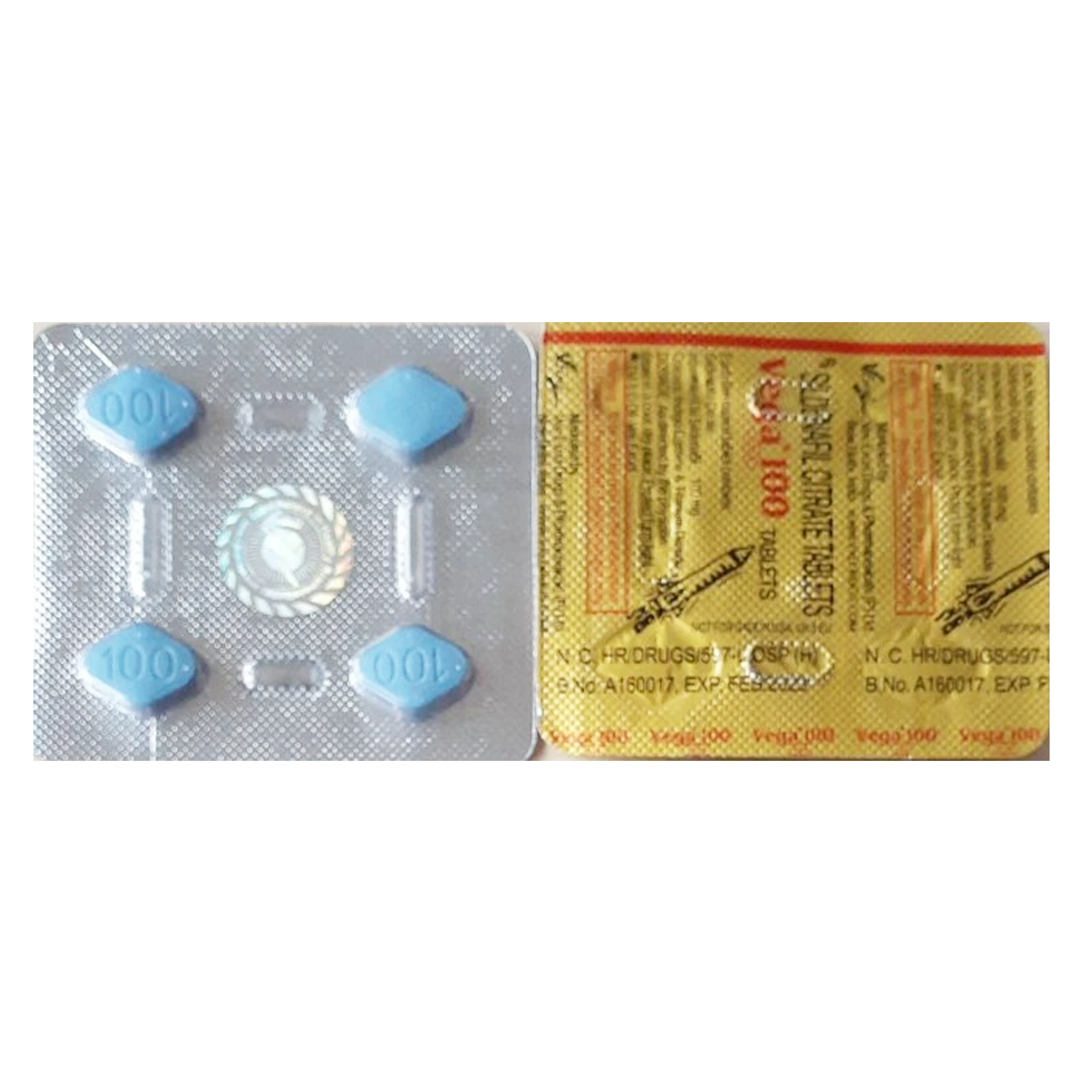 Vega 100mg Tablets Combo Pack 12 Tablets - Image 5