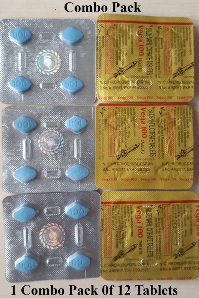 Vega 100mg Tablets Combo Pack 12 Tablets - Image 7